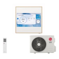 poza 2 Aparat de aer conditionat LG Artcool Gallery Premium LCD 12000 BTU, WIFI, Clasa ++, Dual Inverter HeatPump Compressor, Control umiditate, Plasmaster Ionizer, 19 db, R32, A12GA2.NSE/A12GA2.U18